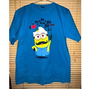 Krisna Minions double sided graphic T-shirt XXL Nice condition I Love Bali